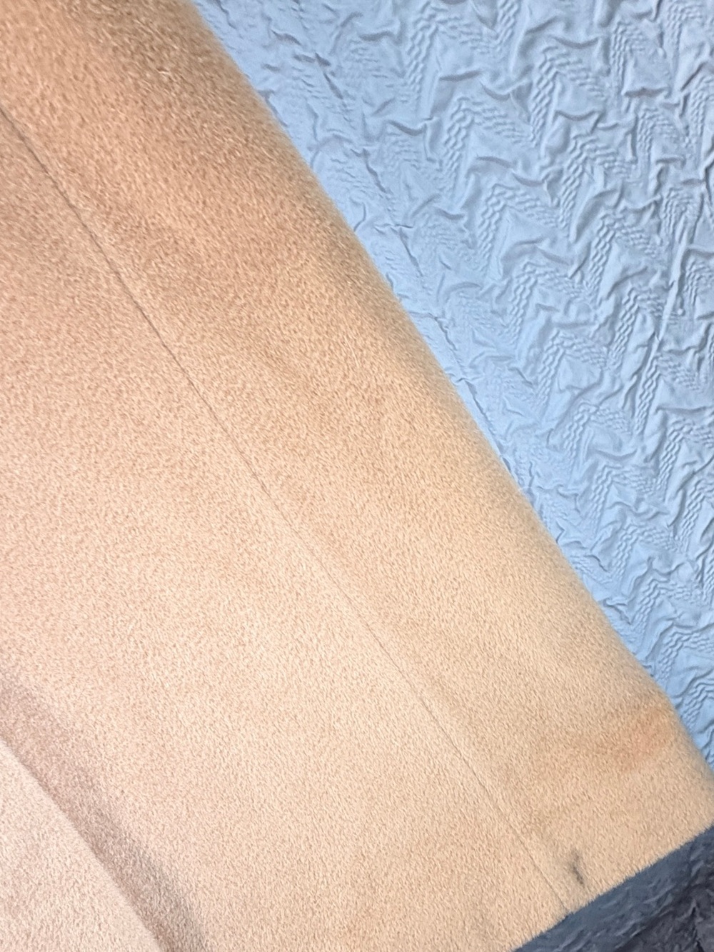 Vintage Worumbo 100 Pure Wool Maxi Coat Union Made Camel Womens Small - Picture 7 of 13